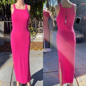 Elegant Fashion Nova Pink Sleeveless Maxi Dress
